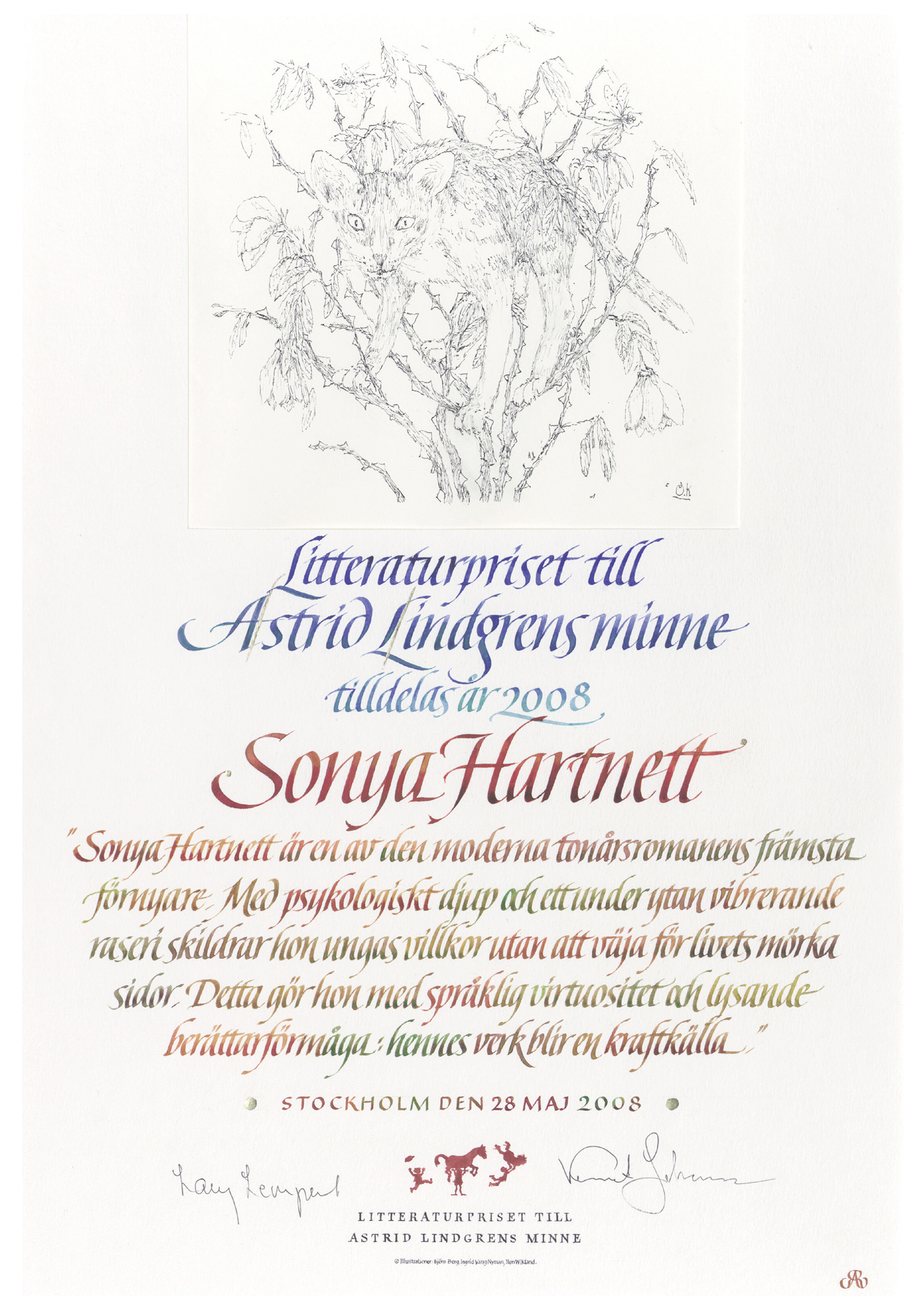Diploma Sonya Hartnett
