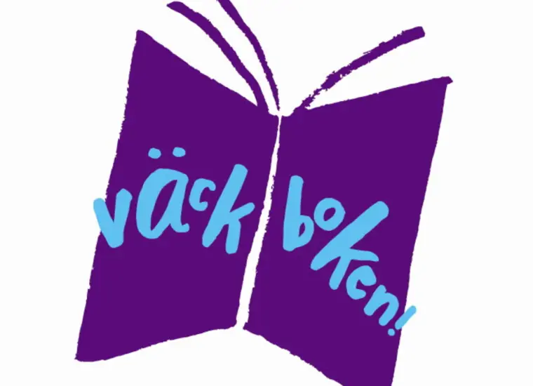 Logotypen för Väck boken