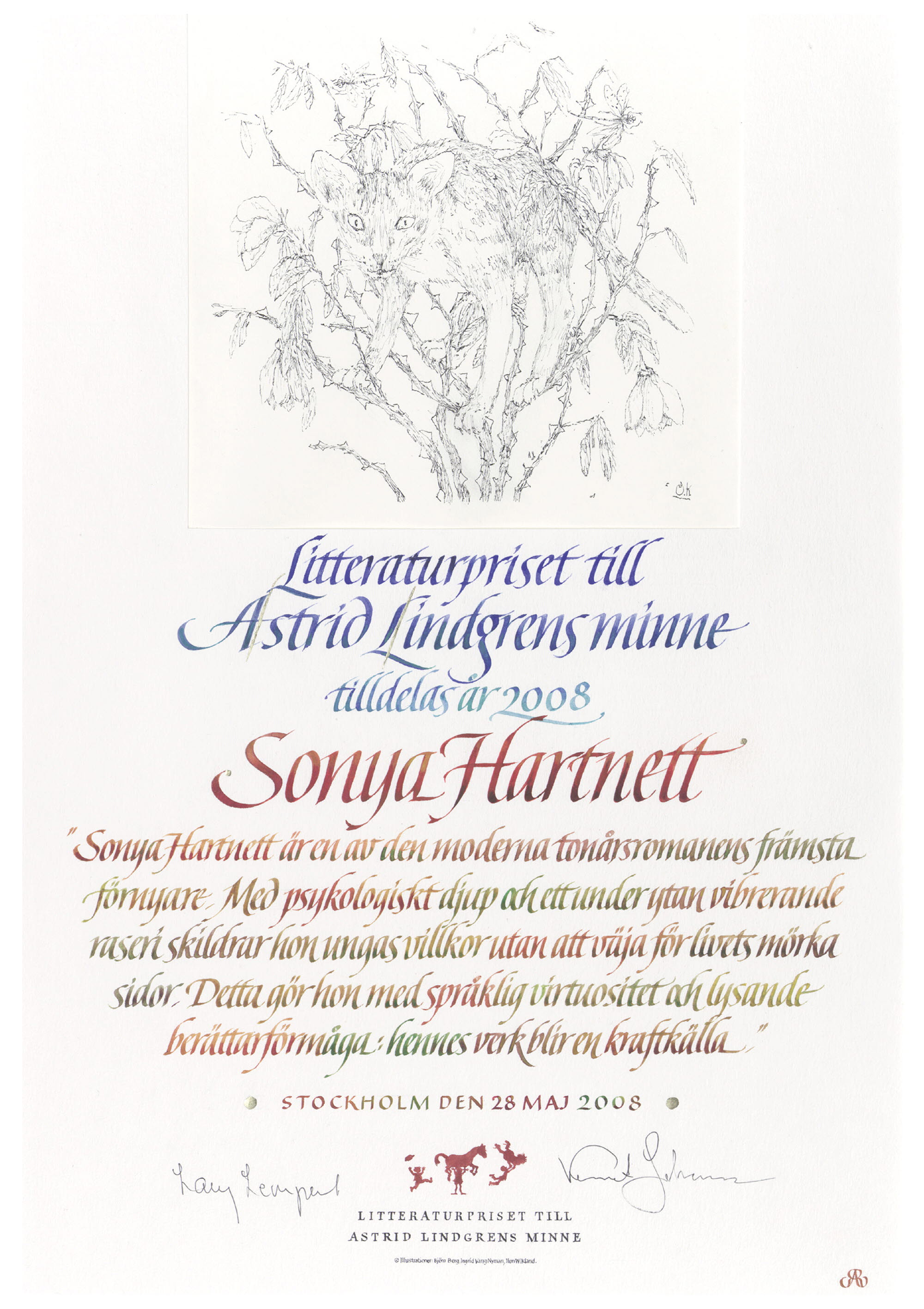 Diploma Sonya Hartnett