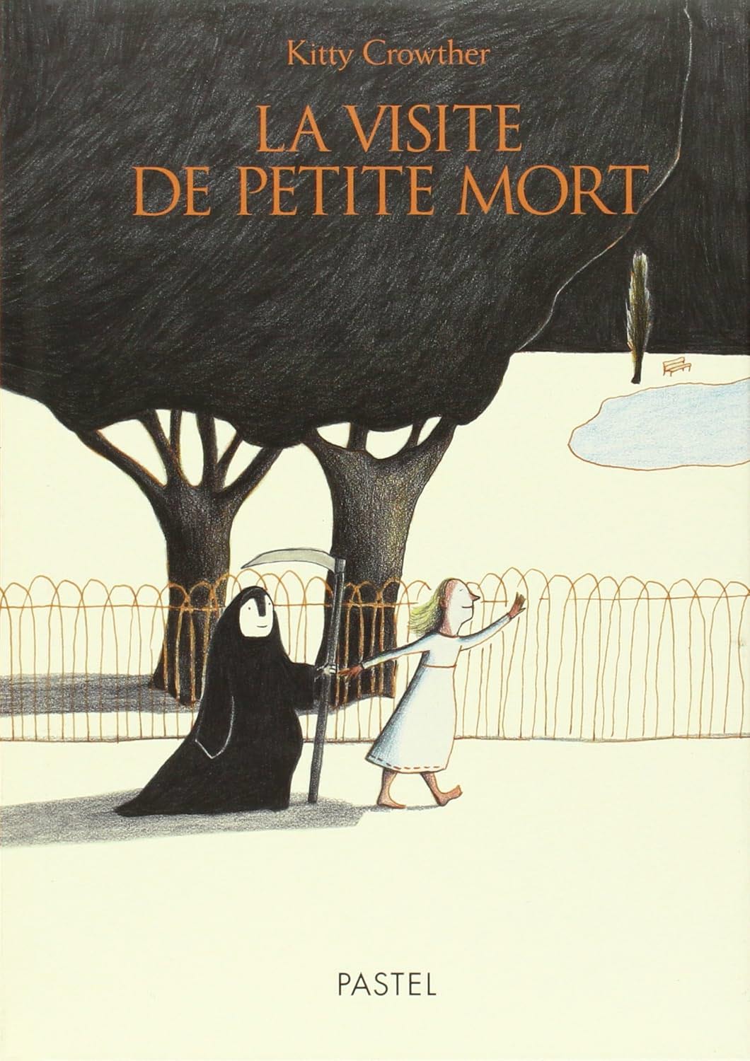 Book cover of La visite de petite mort by Kitty Crowther